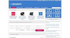 Desktop Screenshot of laptopspirit.fr